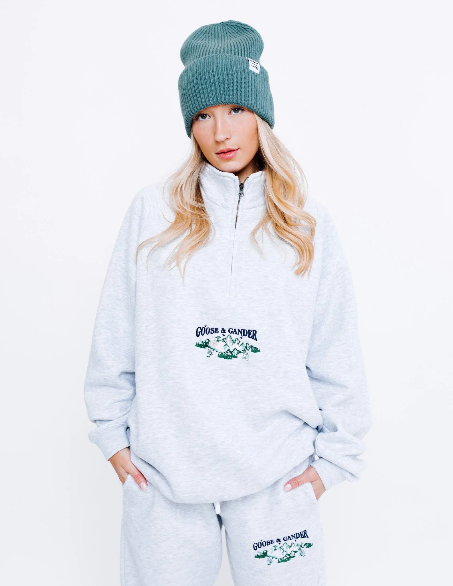 Tag Beanie - Marine Green - Image 3